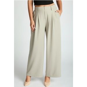 1126 • Putty Soft Stretch Pull on Wide Leg Belt Loop Trouser